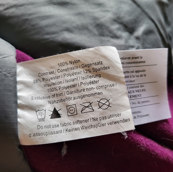 Pre-owned Arc'teryx Atom Vest Women's L Purple Insulated Lightweight Midlayer - Picture 8 of 9